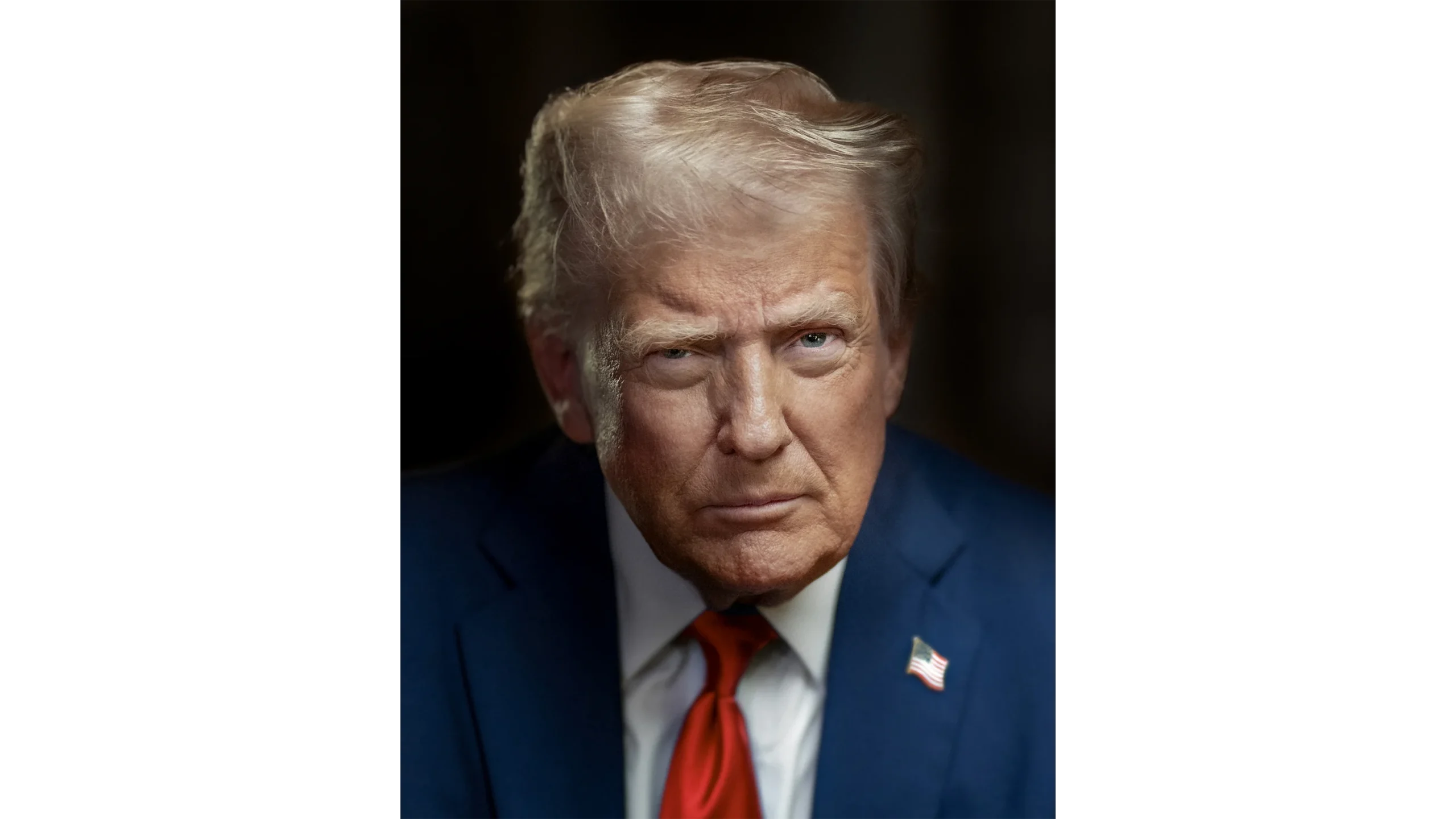 Офіційний портрет президента США Дональда Трампа